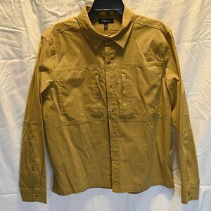Proof men's Passport shirt, size L,  camel tan color, new